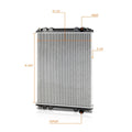 OE Style Aluminum 3-Row Cooling Radiator for Freightliner/Sterling Truck (1999–2012)
