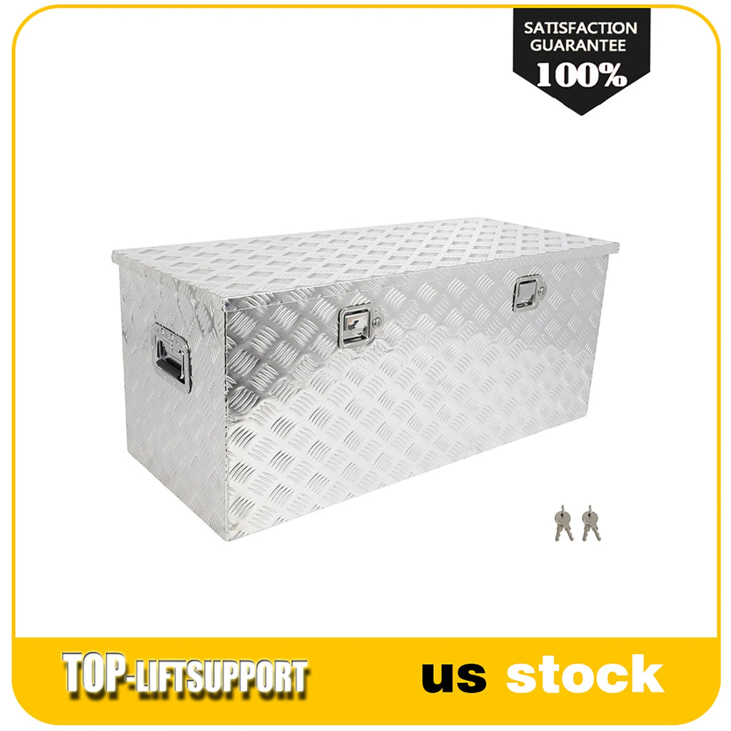 2X 44"x18"x18" Aluminum Storage Tool Box for Truck / Garage / RV