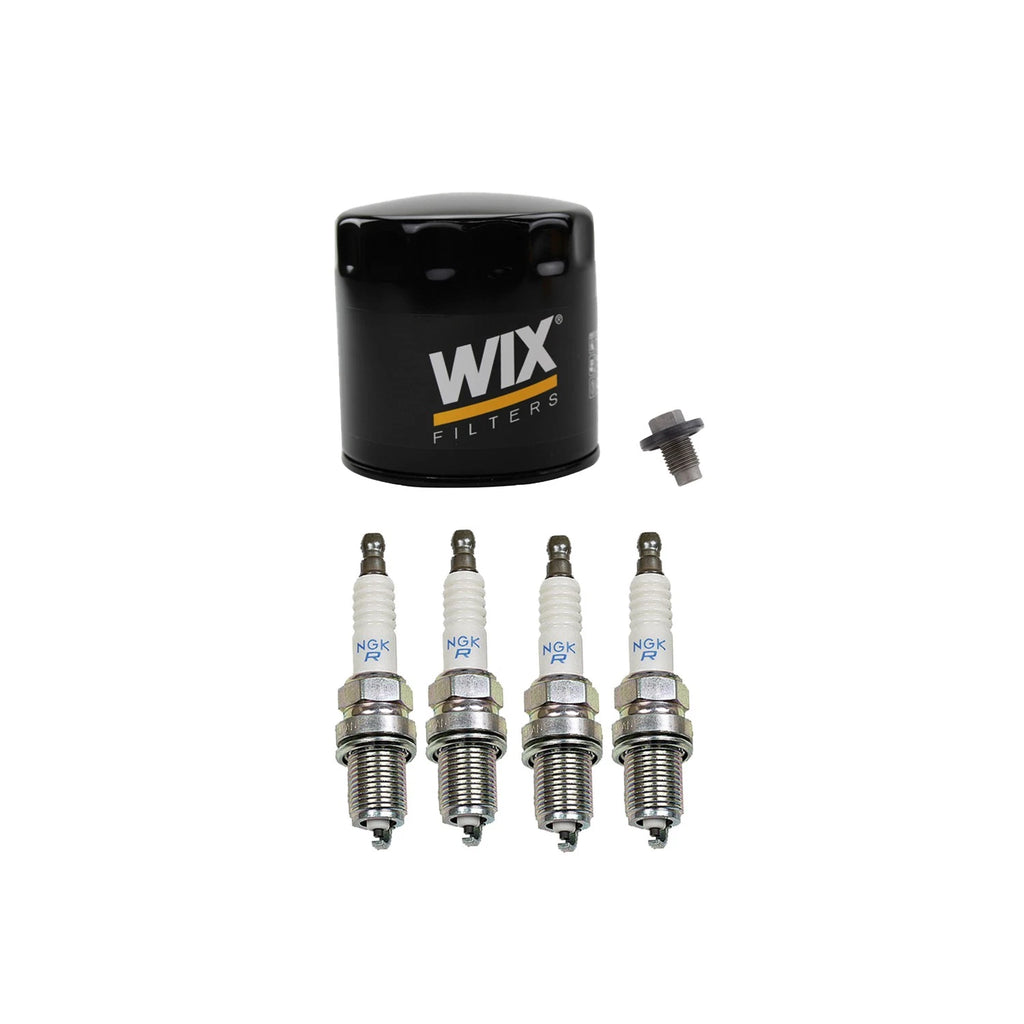 Wix Engine Oil Filter & NGK Standard Spark Plug Kit for Avenger Sebring (2008–2010)