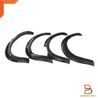 6" Glossy Black Fender Flares for Nissan Navara (2021-2023)