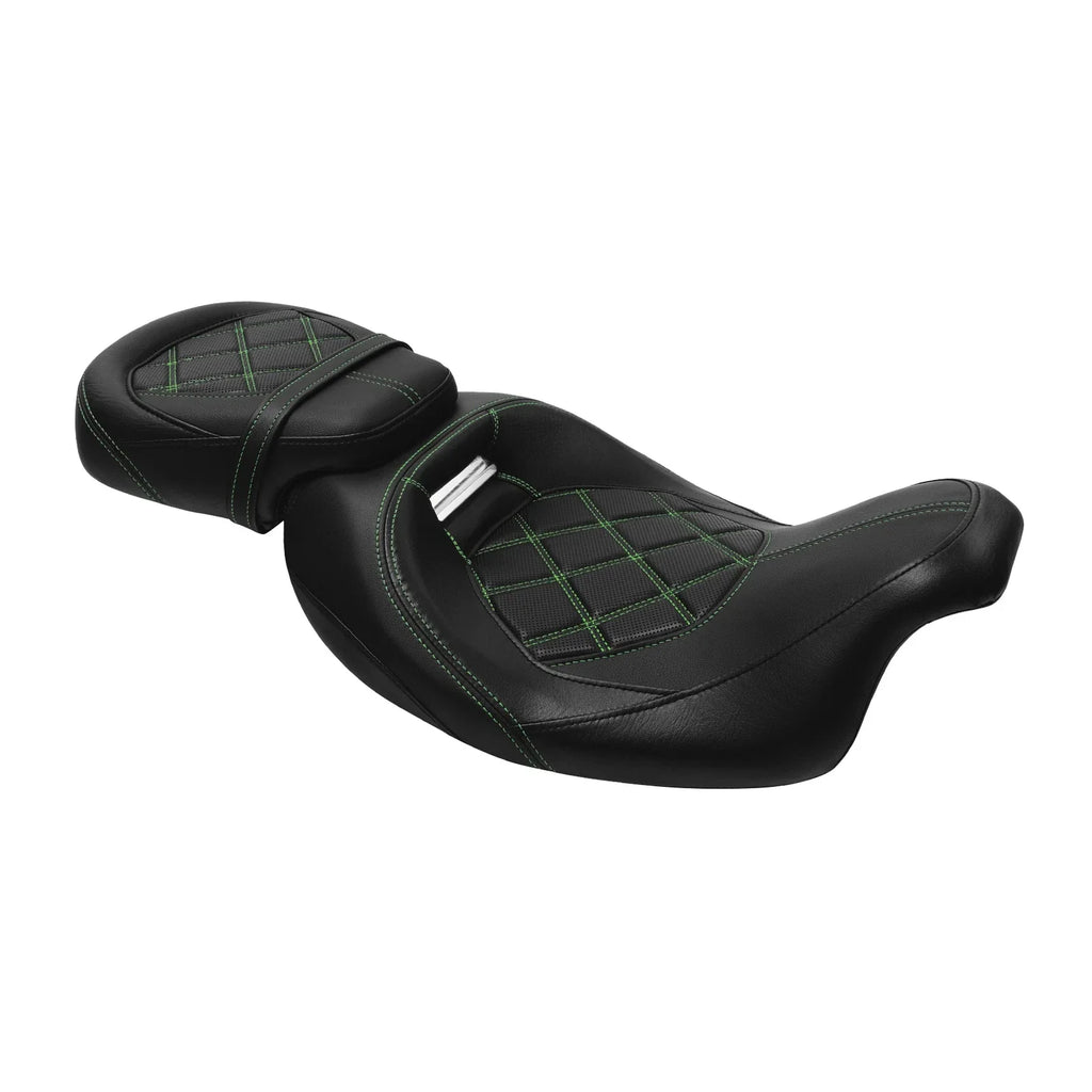 Rider Driver Passenger Seats for Harley Touring CVO Street Glide (2009-2023)