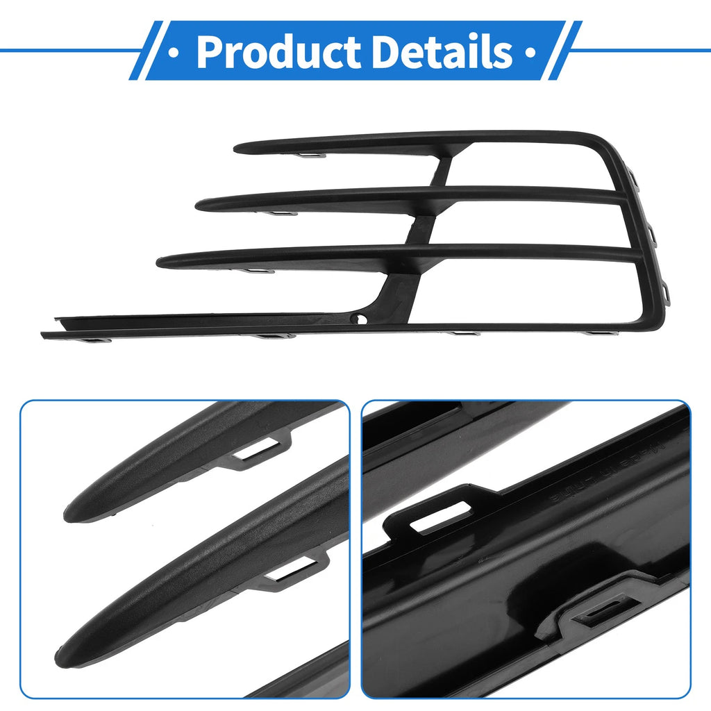 1 Pc Fog Light Grill for Volkswagen Scirocco (2014–2017) No. 1K8853665E
