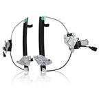 Set of 2 Rear Window Regulators with Motor for Buick Regal Century Intrigue (1997–2005)