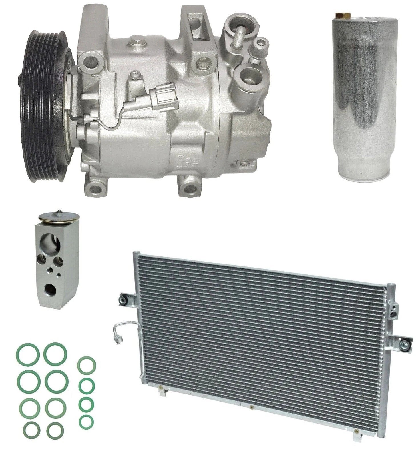 A/C Compressor Kit With Condenser for Infiniti I30 3.0L (2001–2003)