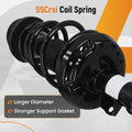 Pair Front Struts w/ Coil Spring Assembly for Chevrolet Malibu (2013)