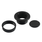 Black Table Umbrella Hole Ring Plug Cap Set for Outdoor Table Cover