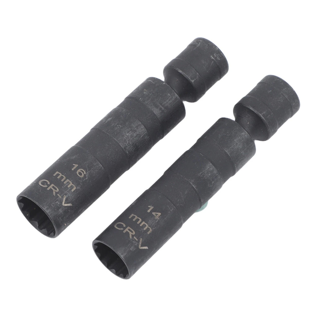 Spark Socket Installation Tool Set of 2 with Magnetic Ring 14mm 16mm