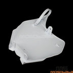 White Front Number Plate for Yamaha YZ 125 250 250F 450F WR250F WR450F