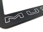 Engraved Billet Aluminum License Plate Frame for Ford Mustang (2015–2024)