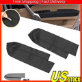 Front Door Panel Armrest Cover for Honda CR-V (2007â2012) Black Synthetic Leather