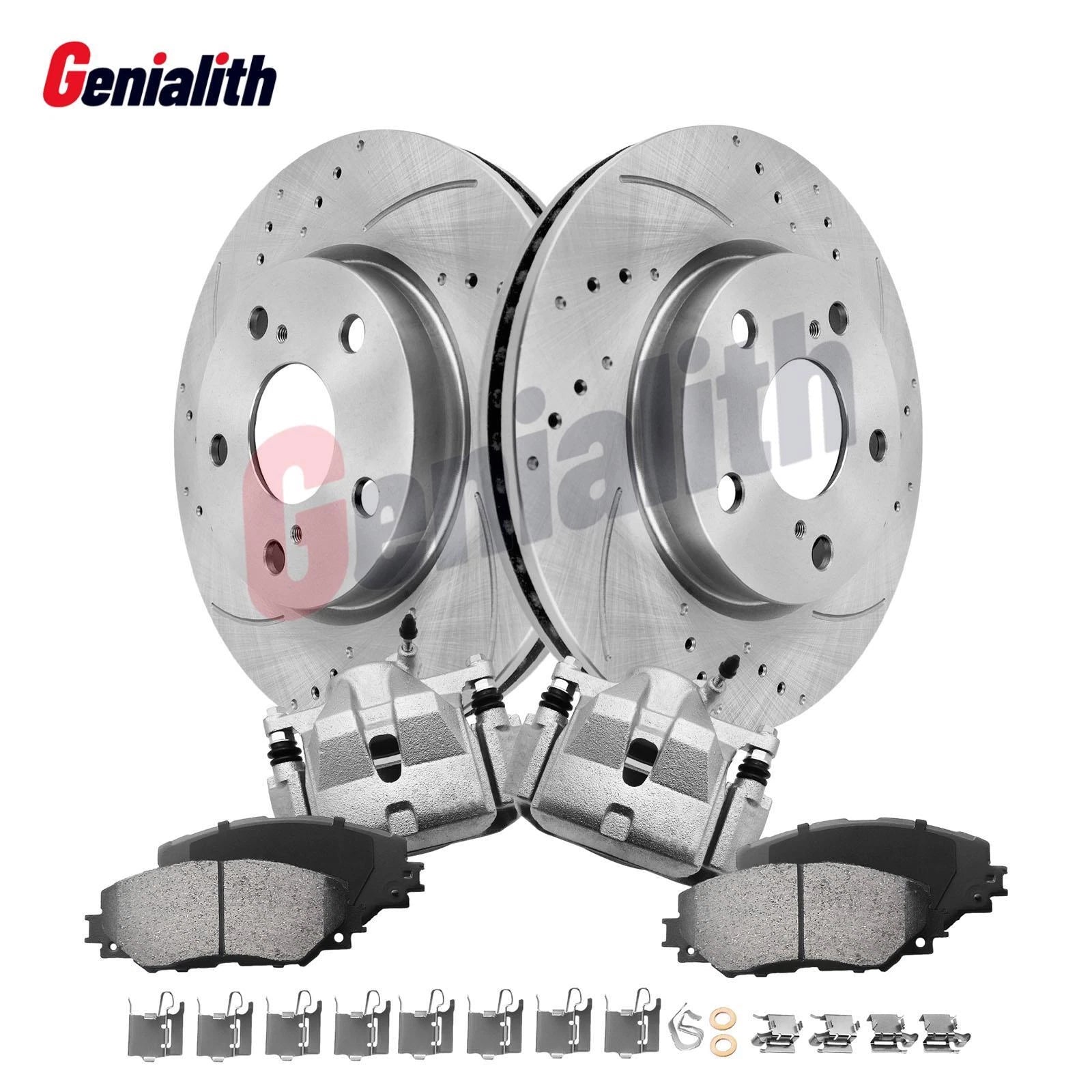 Front Disc Rotors Pads Calipers for Scion xB (2008–2015) Lexus HS250h (2010–2012)
