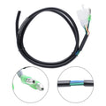 10 Inch Electric Scooter Motor Wire Waterproof Cable for M4 (99cm)