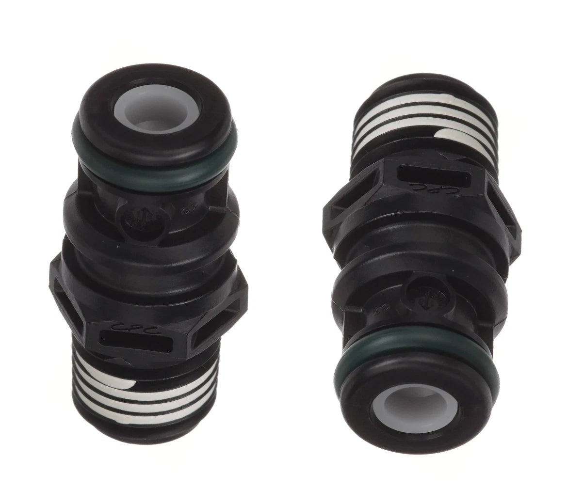 2X Attwood 8838TM6/8838TM Universal Male Sprayless Tank Connector 1/4" NPT