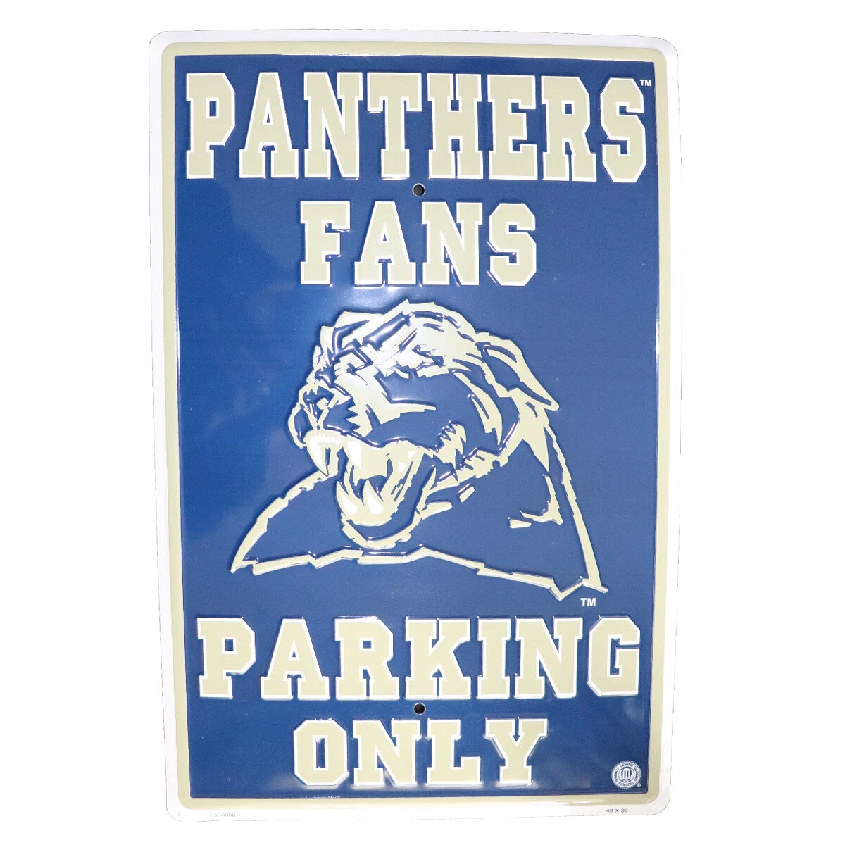 Pittsburgh Panthers Metal Parking Sign 12" x 18"