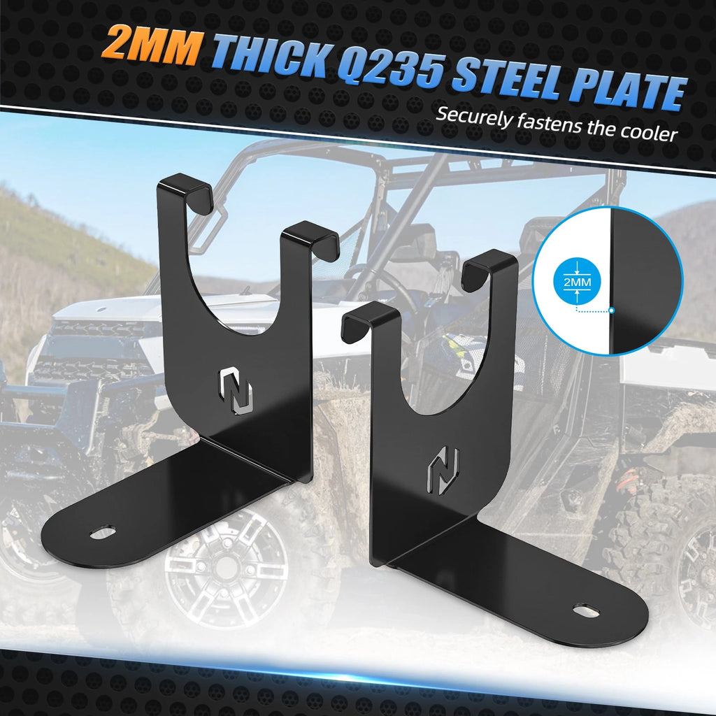 Cooler Mount Brackets for Polaris RZR XP 1000 (2015–2021)