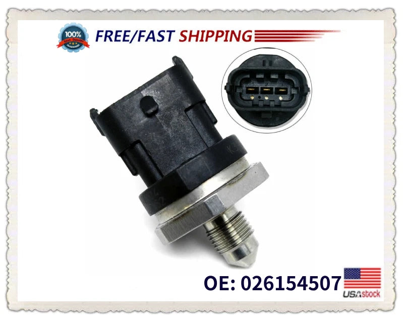 Fuel Rail Pressure Sensor for Mazda CX-7 (2007–2009) 2.3L 0261545074 L807-18-211