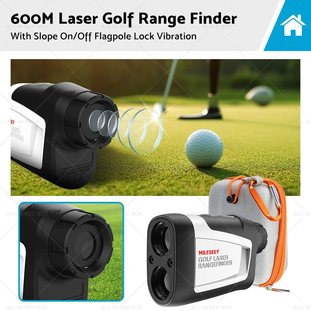 Golf Laser Range Finder 600M with Slope & Flagpole Lock (2010–2023)