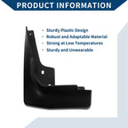 Set of 2 Mud Flaps Splash Guards for Mercedes-Benz GLC (2014–2016)