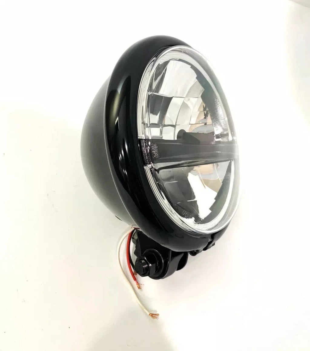 Motorcycle Housing Bottom Mount Replacement with 8 LED Headlight for Honda (2004–2012)