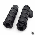 Black Hand Grips 7/8" Throttle Boss for Yamaha FZR YZF 600 600R R1 R6 (1990–2005)