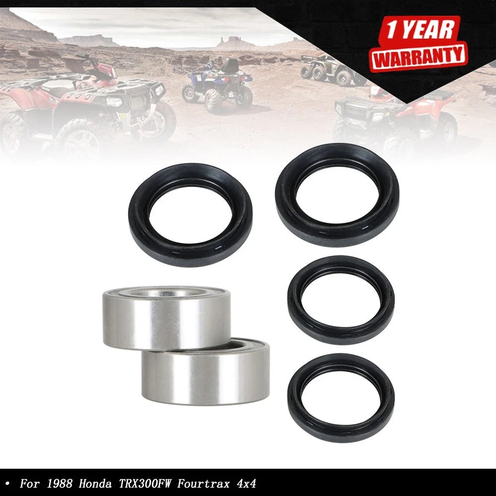 Front Wheel Bearing Seal Kits for Honda TRX300FW Fourtrax 1988