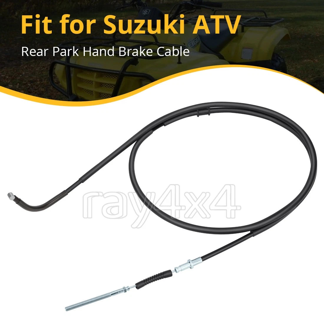 Rear Park Hand Brake Cable for Suzuki Eiger 400 LTF400 LTA400 (2002–2007)