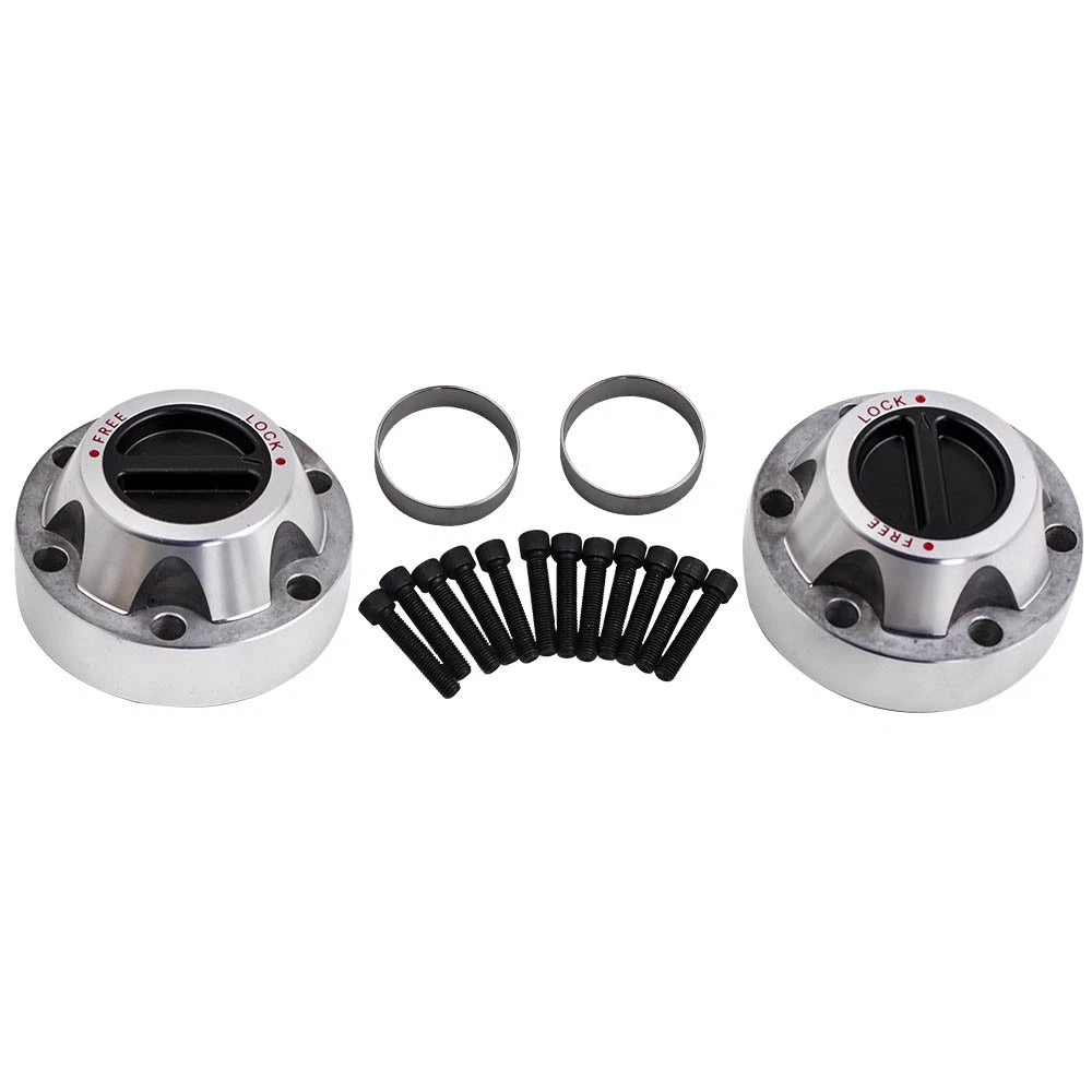 2X Manual Locking Free Wheeling Hubs for Nissan Patrol GU GQ (1997–2007)