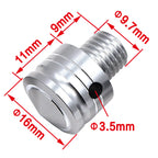 CNC 10mm Rearview Mirror Adapter Screw Plug for Kawasaki Suzuki