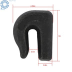 Set of 8 Weld On Grab Hooks for Heavy Duty Chain (6600lbs, G70)