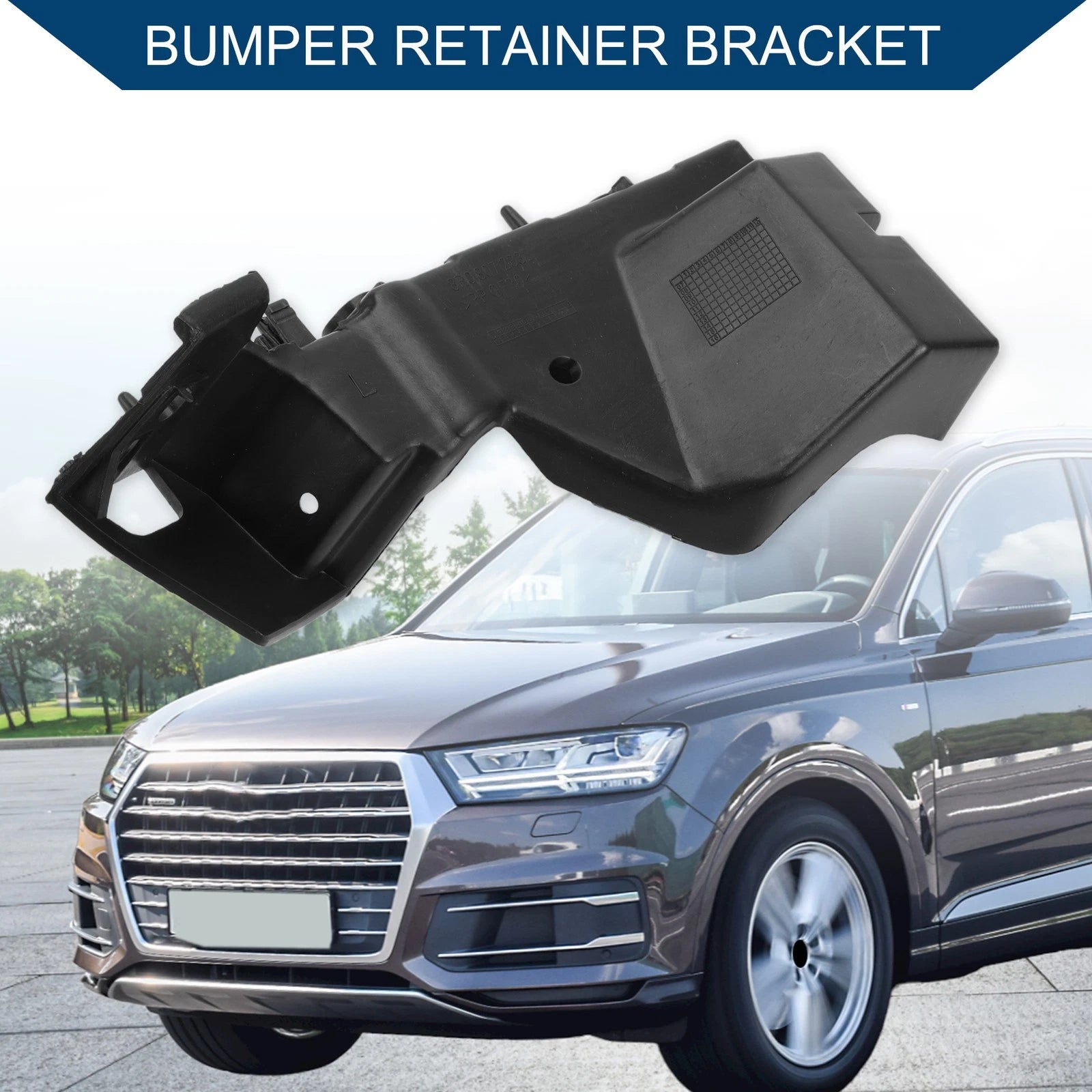 1pc Left Front Bumper Support Bracket No. 8R0807283C for Audi Q5 (2009–2017)