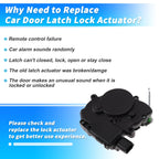 Rear Passenger Side Power Door Lock Actuator for Toyota Sienna (2004–2009) 8562008071