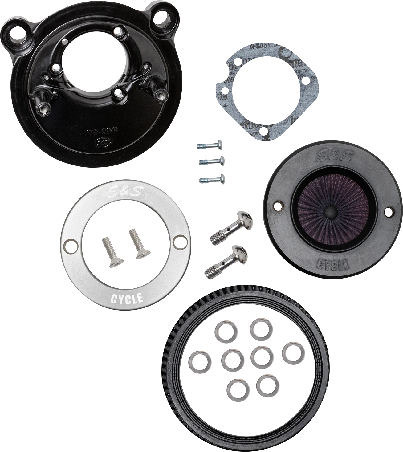 S&S Air Stinger Stealth Air Cleaner Kit for Harley Sportster (2007–2022)