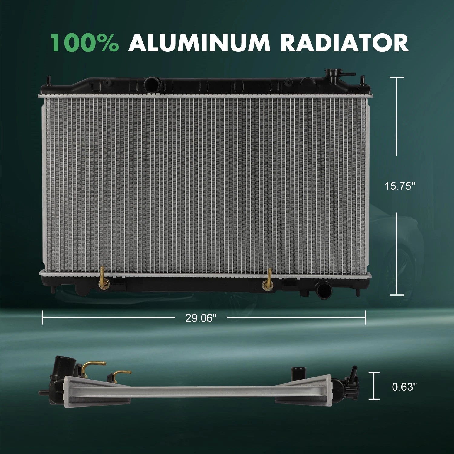 Aluminum Radiator for Nissan Maxima (2007–2008)