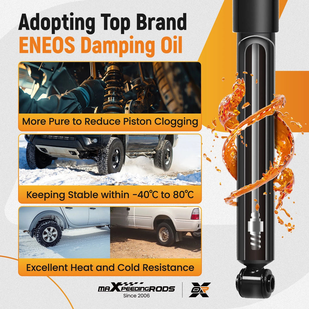 Pair Rear Struts Shocks for GMC Canyon (2004–2012) 2.8L 5.3L