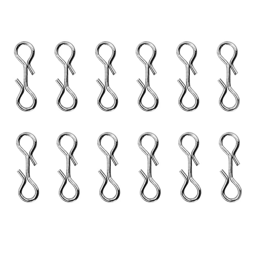 Set of 30 Quick Change Connector Clips for Sea Fishing Rigs