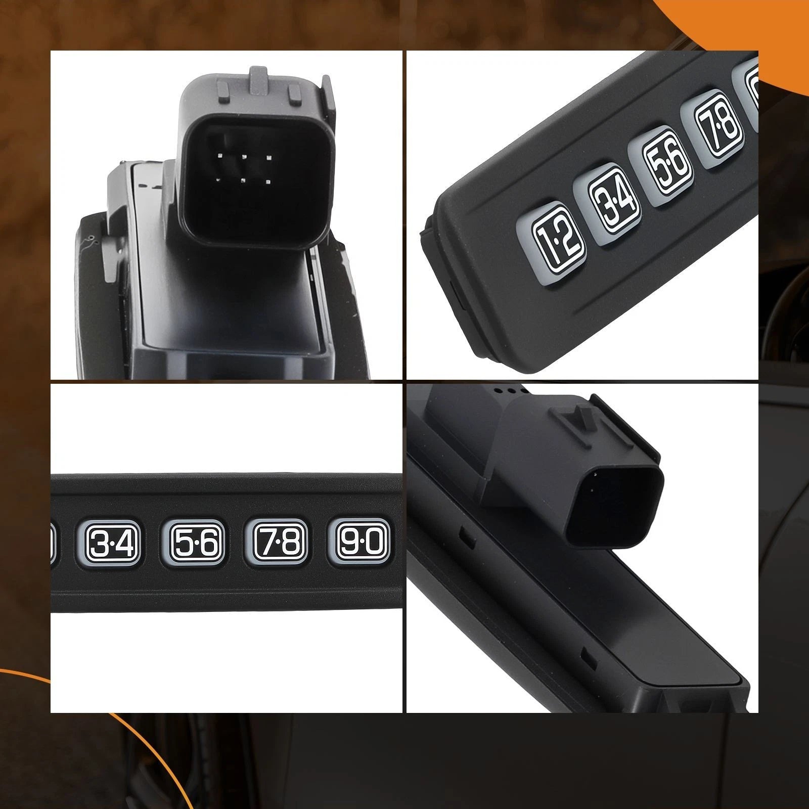 Left Driver Side Keyless Entry Keypad for Ford Crown Victoria (2001–2011) 6 Pins