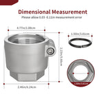 Axle Nut with Retaining Ring for Polaris Trail Boss Trail Blazer Scrambler (330-500)