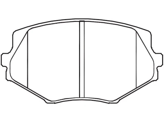 Set of 4 Front Brake Pads for Mazda Miata (1994–1997, 1999–2005) BM658TF