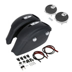 Matte Saddlebags Audio Lid Electronic Latch for Indian Chieftain (2014–2018)