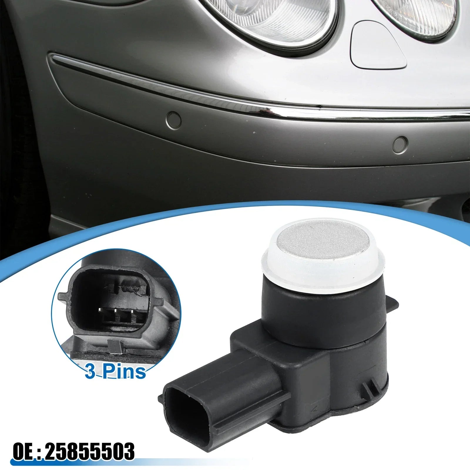 Bumper PDC Reverse Parking Assist Sensor for Dodge Ram 1500 (2013-2018)