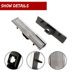 Clear Lens White LED Front Side Marker Lights for Ford F150 F250 F350