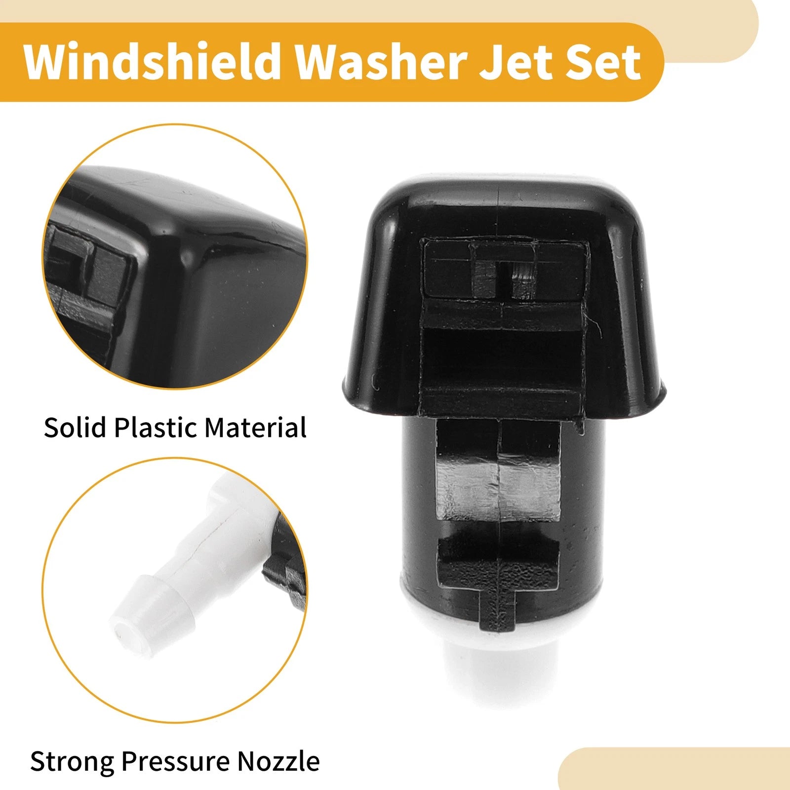 Windshield Washer Nozzle Kit for Chevrolet Malibu (2008–2012) No. 15247800