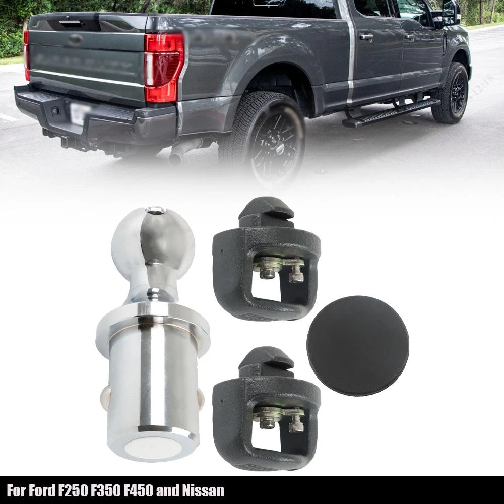 Gooseneck Accessory Ball Kit for Ford Nissan