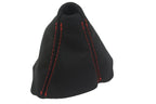 Automatic Shift Boot for BMW E90 (2005–2013) - Leather Synthetic, Red Stitch