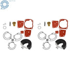 2X Carburetor Rebuild Kit for Johnson Evinrude V4 V6 (90–175 HP)