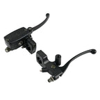 1" Motorcycle Handlebars Hydraulic Brake Master Cylinder & Clutch Lever