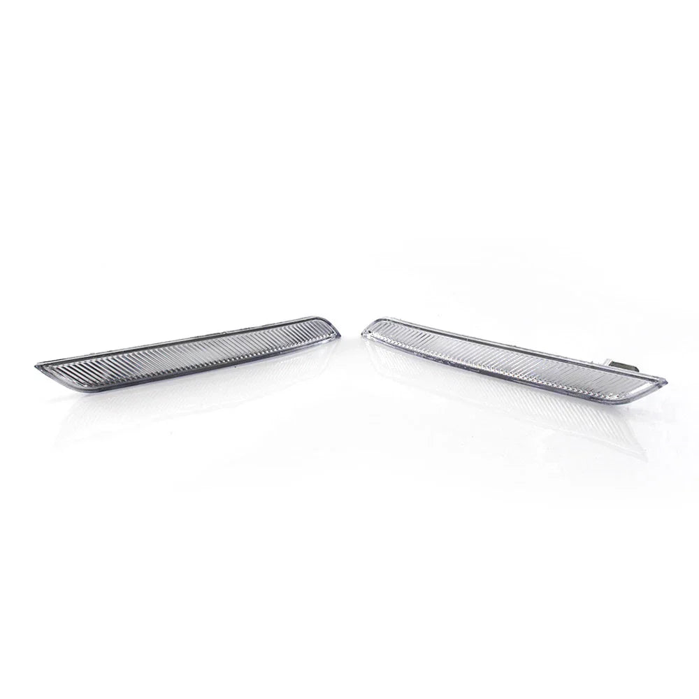 2 x Left+Right Clear White Side Marker Reflector for BMW X6 (2007–2014)