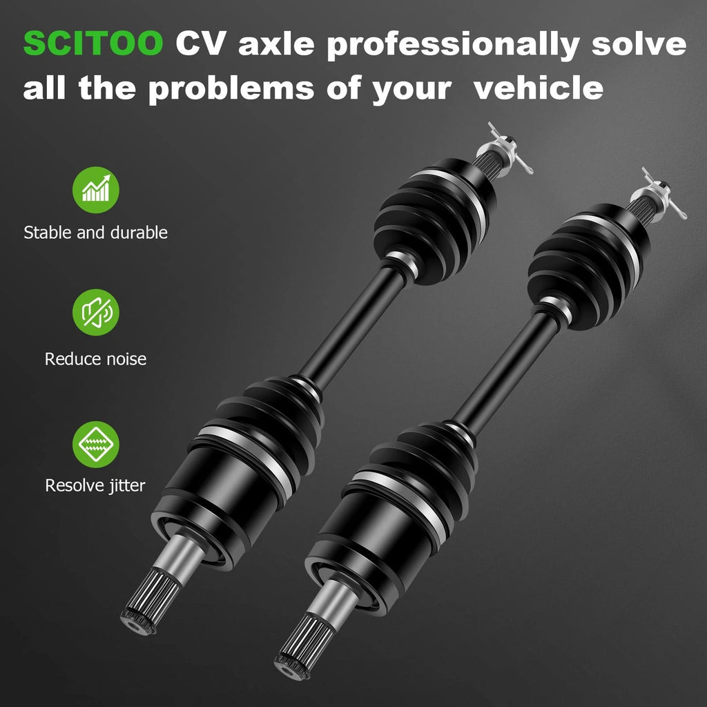 Front Right & Left CV Joint Axles for Honda Rancher 420 (2007–2009)