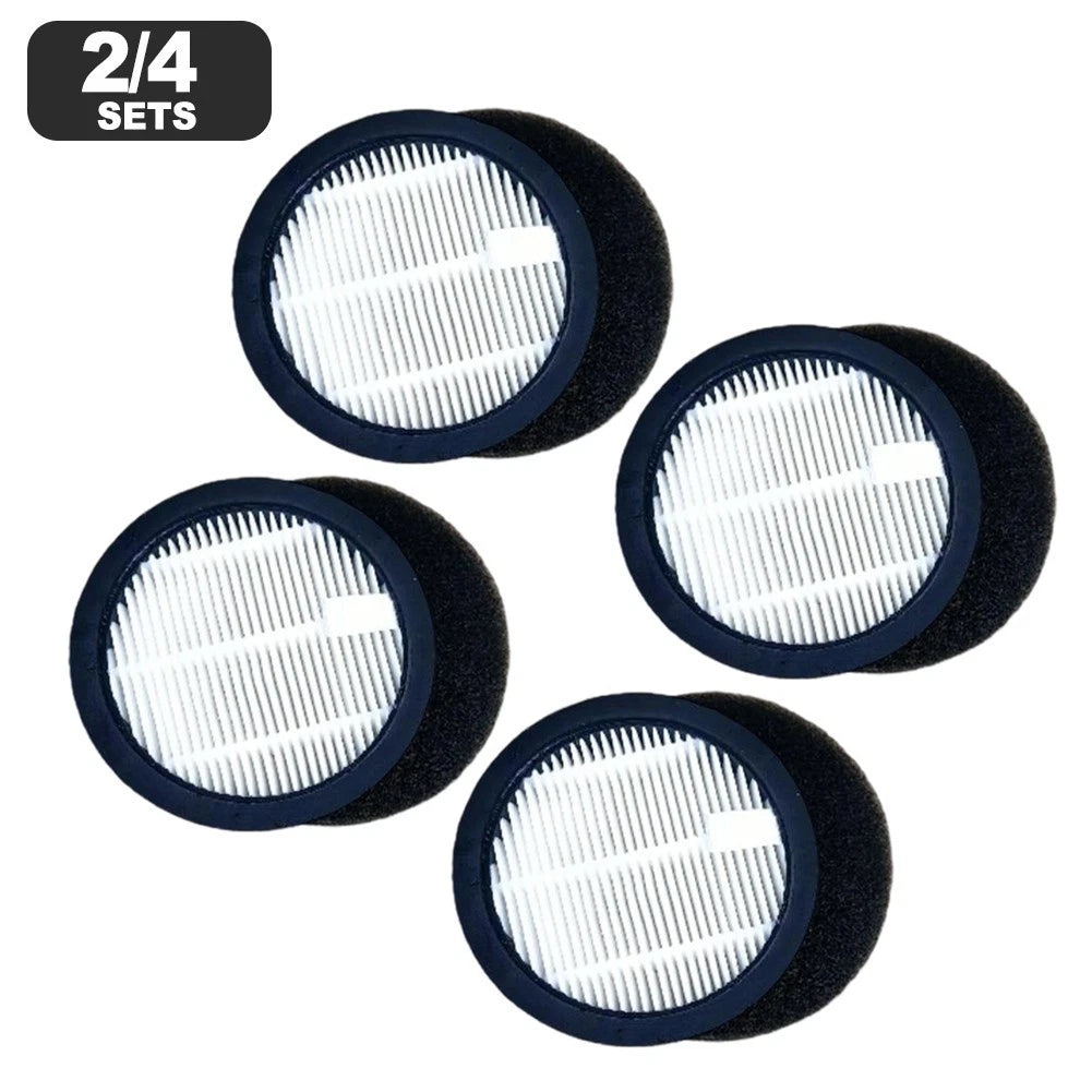 Set of 4 HEPA Filters for Laresar Elite 3 & WLUPEL KBHO15 Vacuum