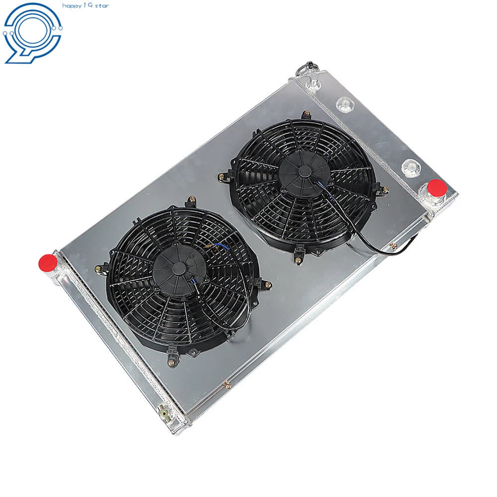 3 Row Aluminum Radiator Shroud Fan for Monte Carlo Camaro (1978–1987)